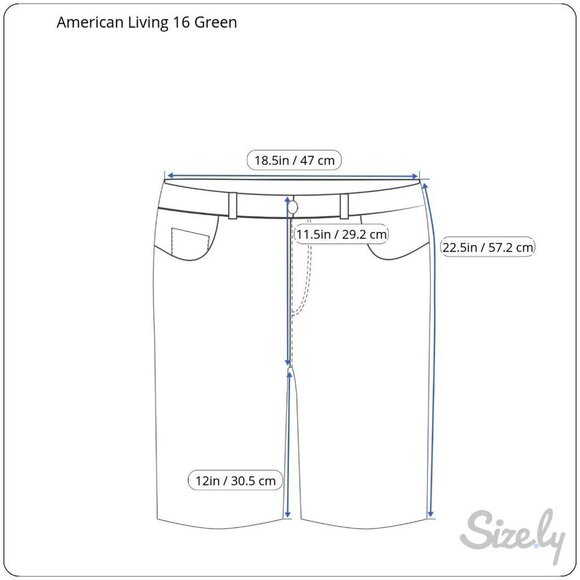 American Living Womens Size 16 Green White Striped Seersucker Bermuda Shorts - Picture 3 of 10